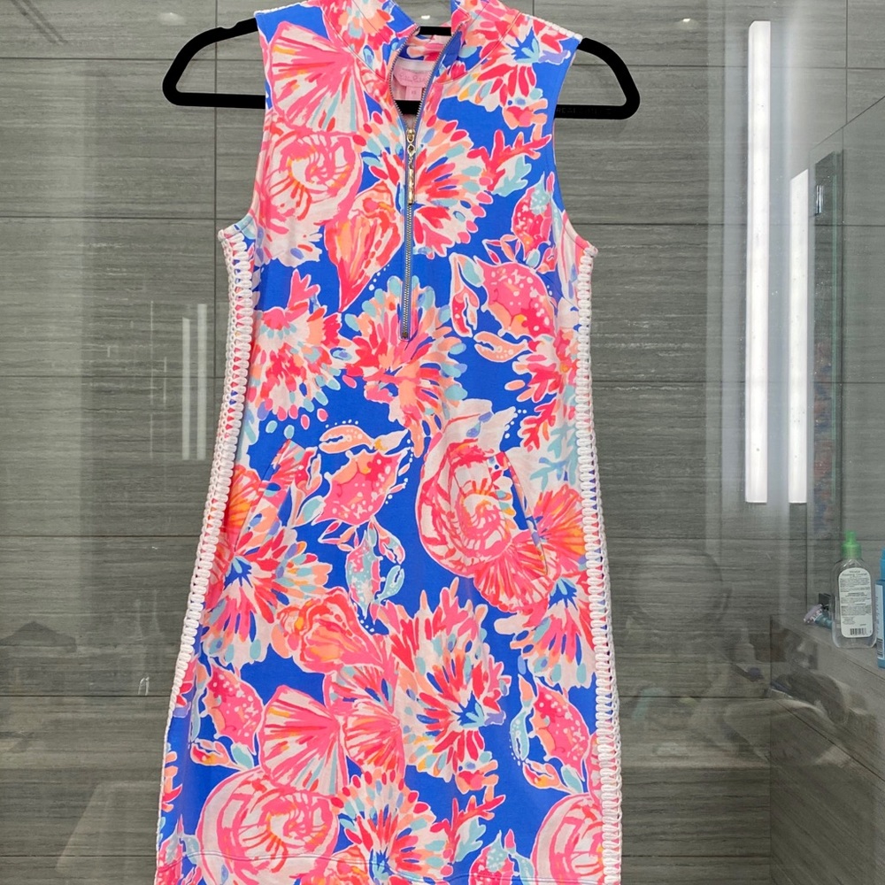 NWT Lilly Pulitzer Bennet Blue Bay Skipper Dress